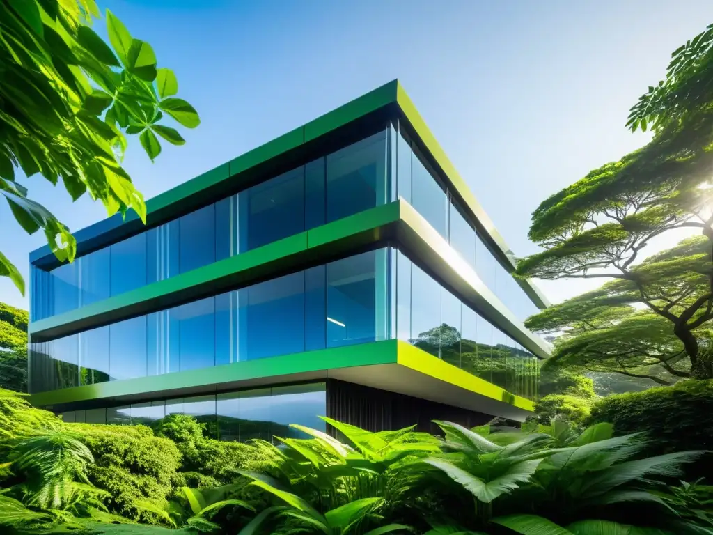 Arquitectura salud respiratoria edificios: Diseño arquitectónico ultramoderno, integrado con la naturaleza, ventilación natural y armonía ambiental