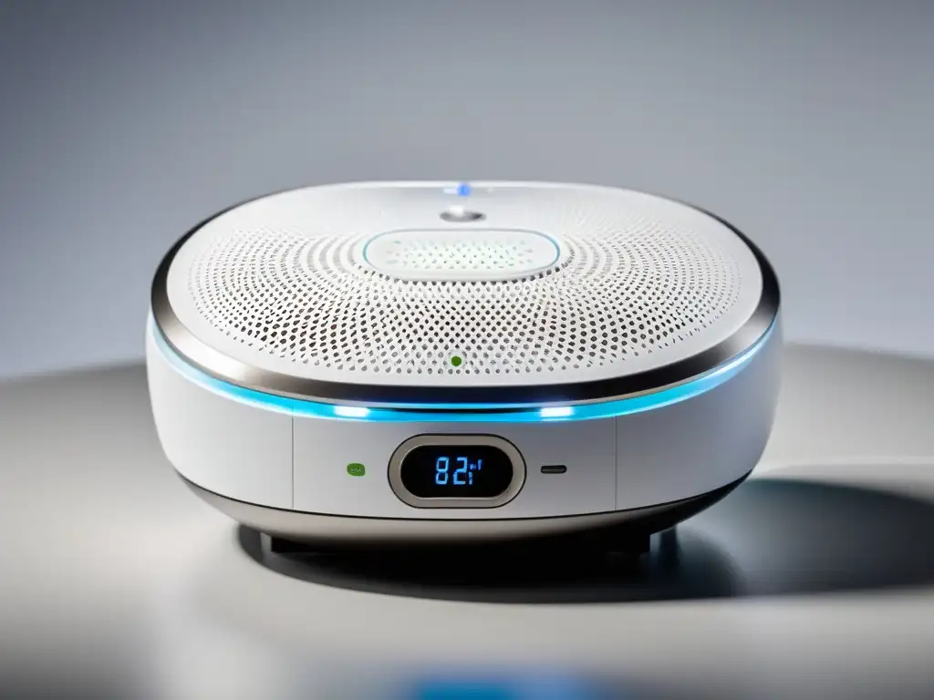 Detalle de dispositivo de asistencia para tos, clave en la gestión de pacientes con distrofia muscular