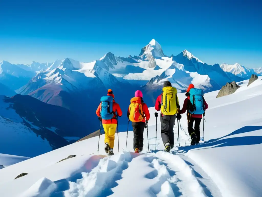 Grupo de excursionistas desafían climas extremos, impacto en función pulmonar