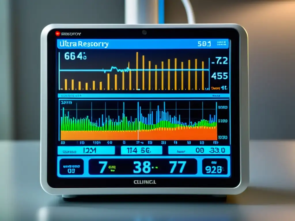 Un monitor de respiración preciso y vanguardista en un entorno clínico